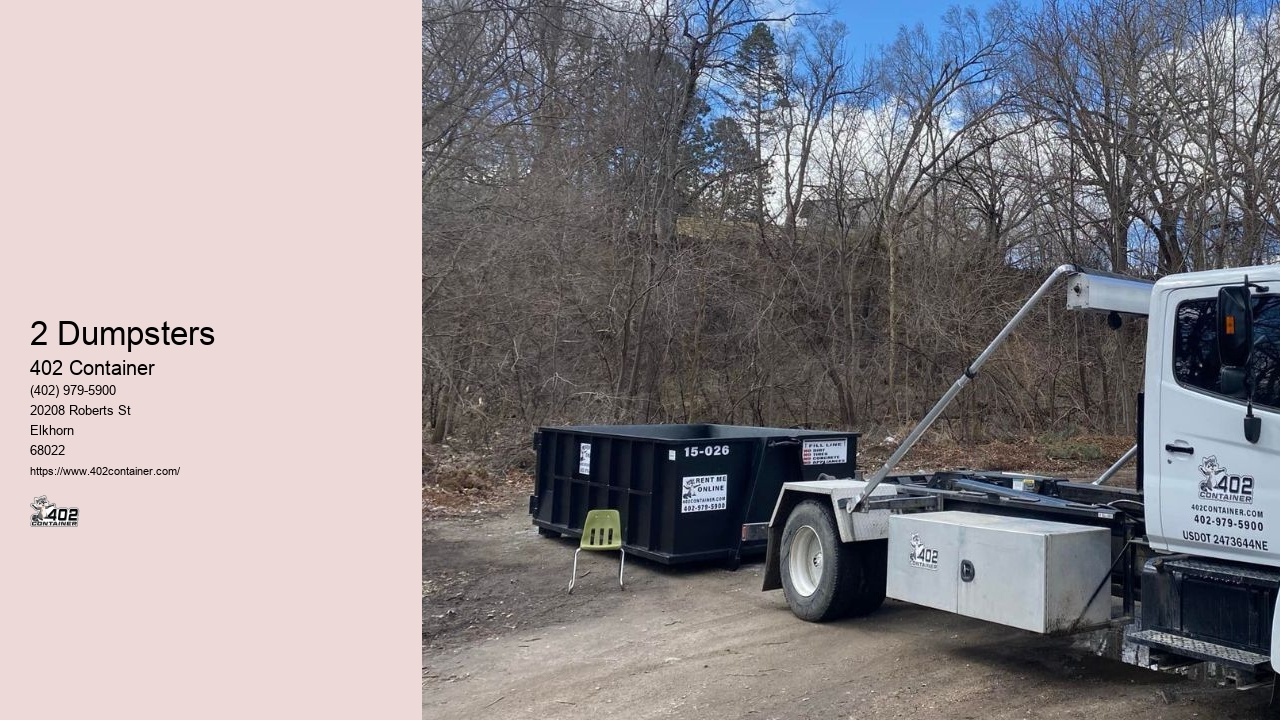 Large Construction Dumpster Rental