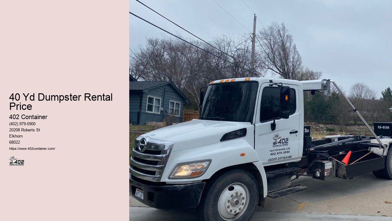 Small Dumpster Rental Nebraska