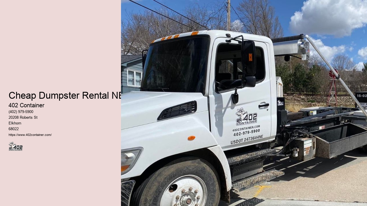 Dumpster Rental Estimates