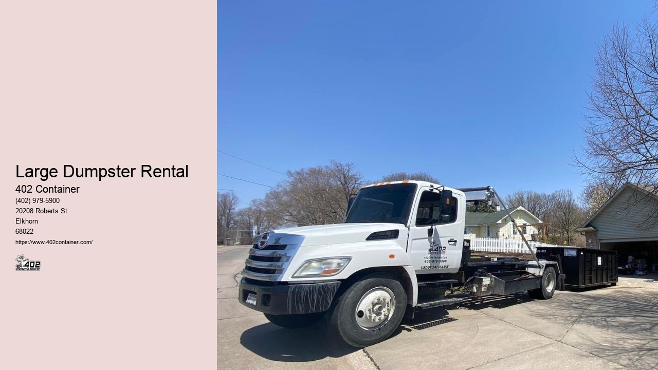 Large Dumpster Rental