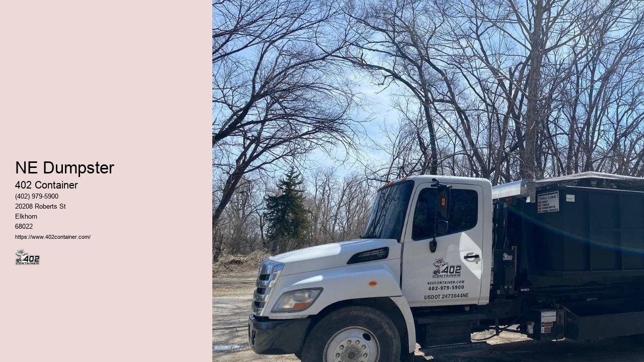 Small Dumpster Rental Nebraska